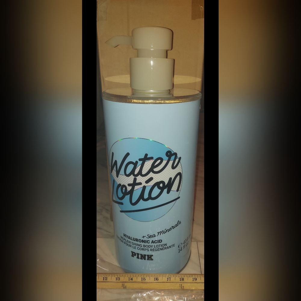 Extra Large Victoria secret display collector bottle water lotion